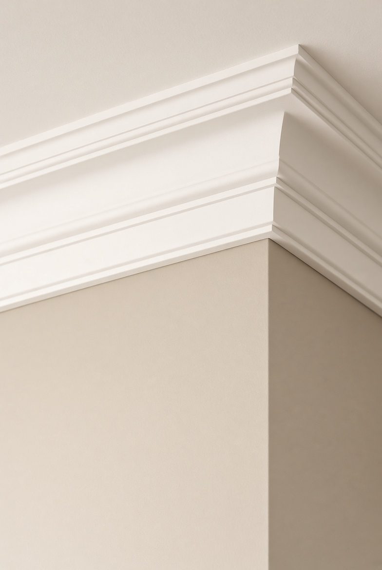 Detailed residential molding and trim craftsmanship